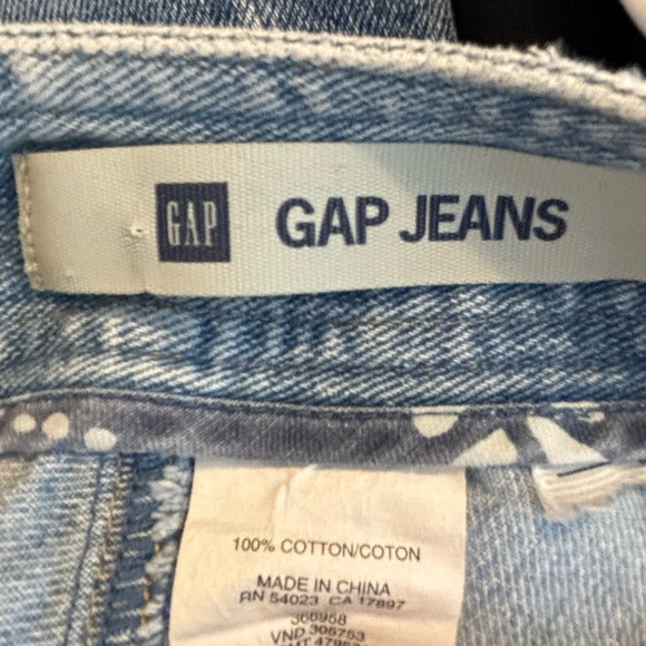 Vintage Y2K Gap Jeans Cotton Denim A Line Skirt - Picture 2 of 7